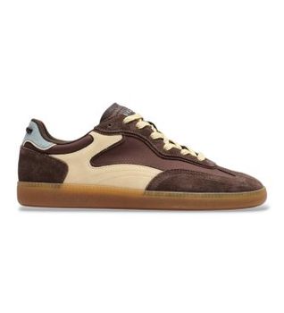 HOFF para mujer. 22619406 Zapatillas de Piel Park marrón (39), Plano, Ante, Cordones, Casual