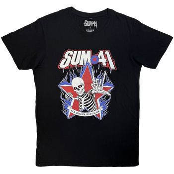 Sum 41 Camiseta All Killer No Filler Skeleton para mujer