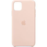 iphone 11 pro max silicone case - pink sand pink