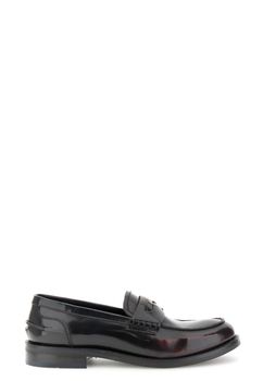 mocasines de piel envejecida bordeaux 40