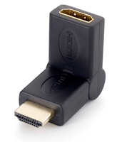 adaptador hdmi equip macho - hdmi hembra pivotante 45a 118911