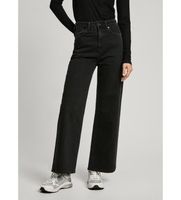 pepe jeans para mujer pl204731xh2 jeans rectos uhw lexa negro 2832 casual algodon denim sostenible
