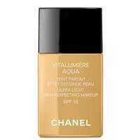 chanel vitalumiere aqua ultra-light skin perfecting makeup spf 15 50 beige 30ml
