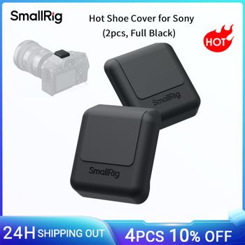 SmallRig 7 IV / 7 V Cubierta de Zapata para Sony Alpha 1/A1 II/A9 III/ A7 IV / A7 V / A7R V / A7S III / A7R IV, 2 unidades, Negro Completo -6247