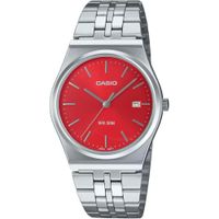 reloj clasico analogico hombre casio mtp-b145d-4a2 40x35mm correa de acero inoxidable water resist 50m