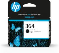 cartucho de tinta original hp 364 negro