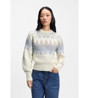 boss para mujer 50551269 jersey farombo blanco roto s casual lana