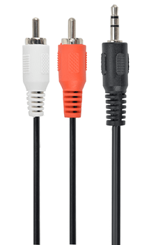 CABLE AUDIO GEMBIRD CONECTOR 3,5MM A RCA 1,5M