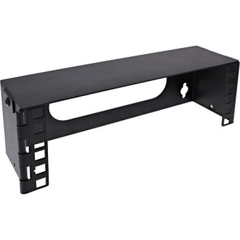 Estantería InLine 10102A Acero SPCC 2U Negra Montaje en Pared
