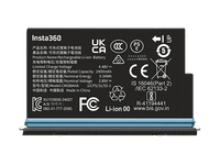 bateria camara - insta360 bateria de repuesto para x5 2400 mah negro