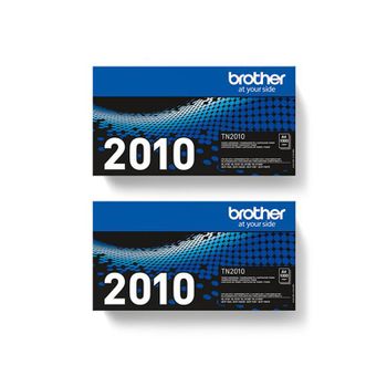 Brother TN2010 Original Toners Twin Pack (2 Pack)