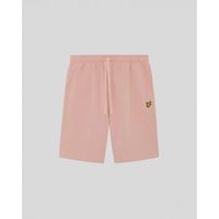lyle  scott short ml414vogt plain sweatshort-y120 pink grapefruit para hombre