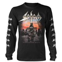 sodom camiseta manga larga persecution mania para hombre