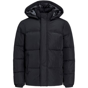 Jack & Jones Parka 12258534 JJEBRADLEY PUFFER HOOD JNR BLACK para niño