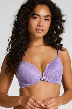 Hunkemöller Sujetador push-up de aros preformado Marine Morado