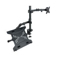 tooq db1200tn-b soporte de mesa para pantalla y portatil 1332