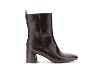 botines efecto naplak dark brown