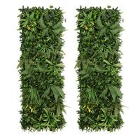 jardin vertical artificial ayla x 2 50 x 150cm interior exterior