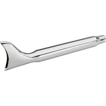Silenciador de escape Paughco Fishtail Classic largo cromado
