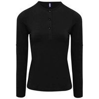 premier camiseta manga larga long john para mujer