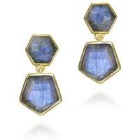 jorge revilla pendientes pendientes pentagonal atlas para mujer