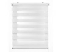 estores noche y dia estor enrollable con doble tejido blanco 80 x 180 cm