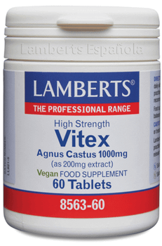 Lamberts Vitex Agnus Castus 1000mg 60 Tabletas
