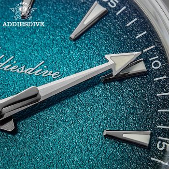 Reloj automático ADDIESDIVE de lujo de 39mm para hombre, reloj mecánico 8215 BWG9 superluminoso de 100m resistente al agua, reloj de cristal de burbujas para hombre