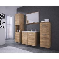 conjunto de muebles de bano malo juego de muebles de bano muebles de bano colgantes lavabo incluido color lefkas