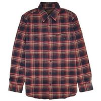 filson camisa manga larga vintage flannel para hombre
