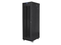 rack lanberg ff01-6042-23bl 42u 1200kg lcd termostato 6 ventiladores negro