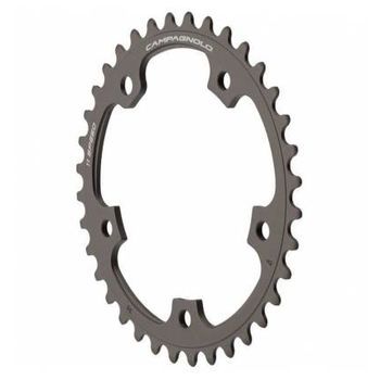 Plato Campagnolo Super Record Compact 11v Negro 11 Velocidades Carretera Aluminio 34t
