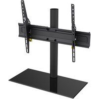 avf b602bb 550 mm tv stand with bracket - black black