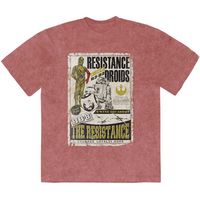 disney camiseta resistance droids para mujer