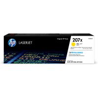 hp 207x laserjet toner original alta capacidad amarillo