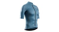 x bionic corefusion ride maillot de manga corta azul mujer