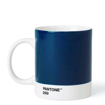 Taza de porcelana azul oscuro 289c