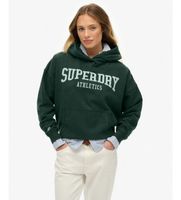 superdry para mujer w2012430a sudadera athletic essentials relaxed verde s casual algodon