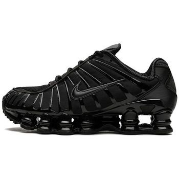 Nike Zapatillas Shox TL Black Max Orange para hombre