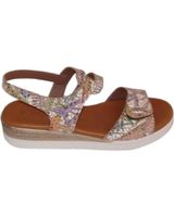 de mawen sandalia cuna mujer marron