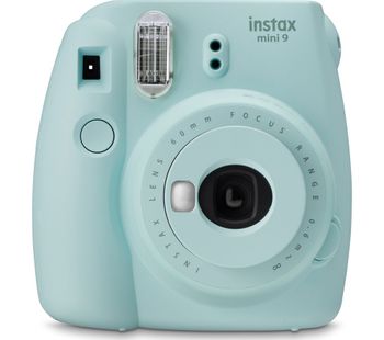 INSTAX mini 9 Instant Camera - Ice Blue, Blue