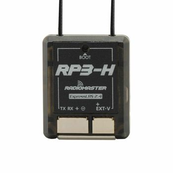 Receptor Nano Radiomaster RP3-H ExpressLRS ELRS 2.4GHz con TCXO incorporado para el transmisor de radio Pocket Boxer Zor