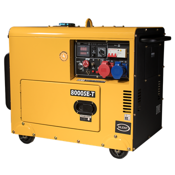 8000se-t Generador Diésel Insonorizado Full Power 7,9 Kvas (400v) / 6,0 Kw (230v)