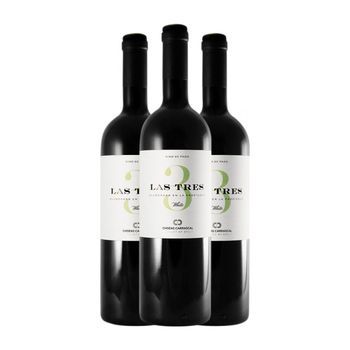 Chozas Carrascal Vino Blanco Las 3 Blanco 75 Cl 13% Vol. (pack De 3 Unidades)