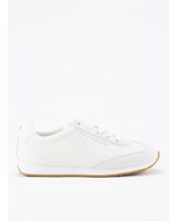 de tommy hilfiger zapatillas tommy hilfiger heritage fashion runner mix mat blanco