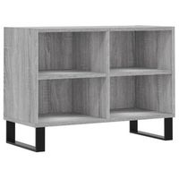 mueble tv  mueble de salon  armario tv madera de ingenieria gris sonoma 695x30x50 cm