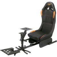 adx arsfba0117 gaming chair - black  blue black