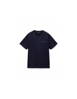 Camiseta Napapijiri S-Albula Ss Azul Marino Hombre