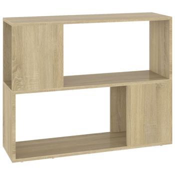 Mueble Para Tv - Mueble Tv - Mesa De Tv Madera Contrachapada Roble Sonoma 80x24x63 Cm
