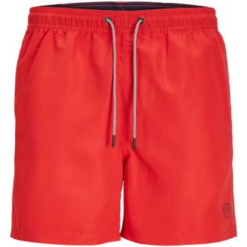 Jack & Jones Bañador 12225961 JPSTFIJI JJSWIM SOLID LY SN TRU RED para hombre